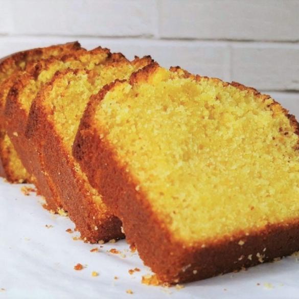 Orange Loaf Cake With Butter Recipe